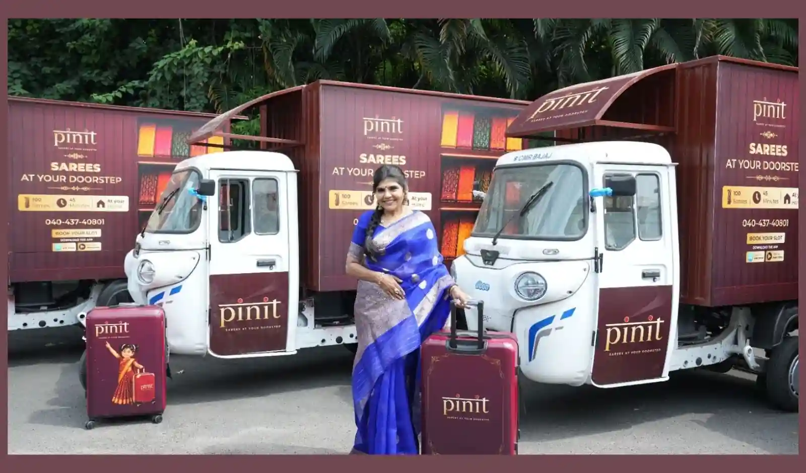 Pinit ने लॉन्च किया क्विक-कॉमर्स साड़ी प्लेटफॉर्म, अब 45 मिनट में घर पहुंचेगी साड़ी