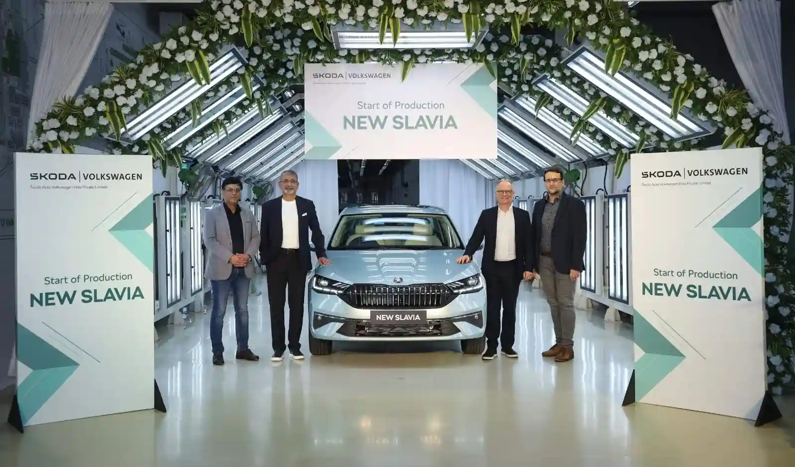 Skoda Slavia का पुणे प्लांट में प्रोडक्शन शुरू, नए फीचर्स के साथ आएगी सेडान