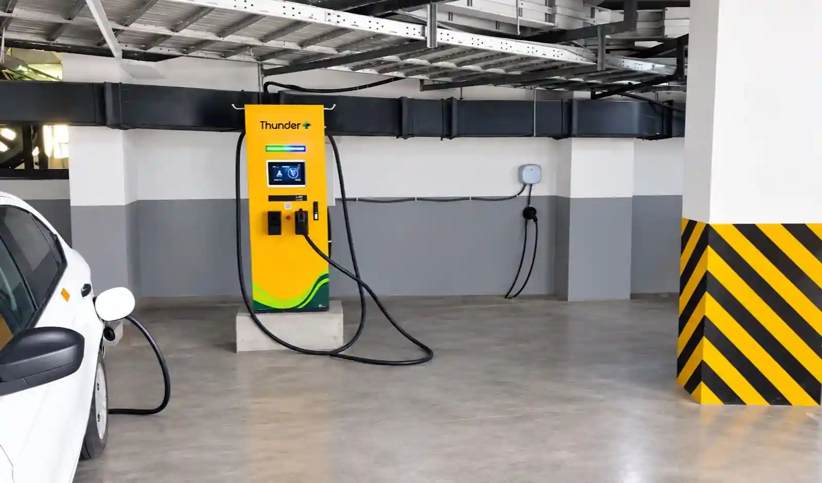 ThunderPlus Installs EV Charger at AIG Hospital