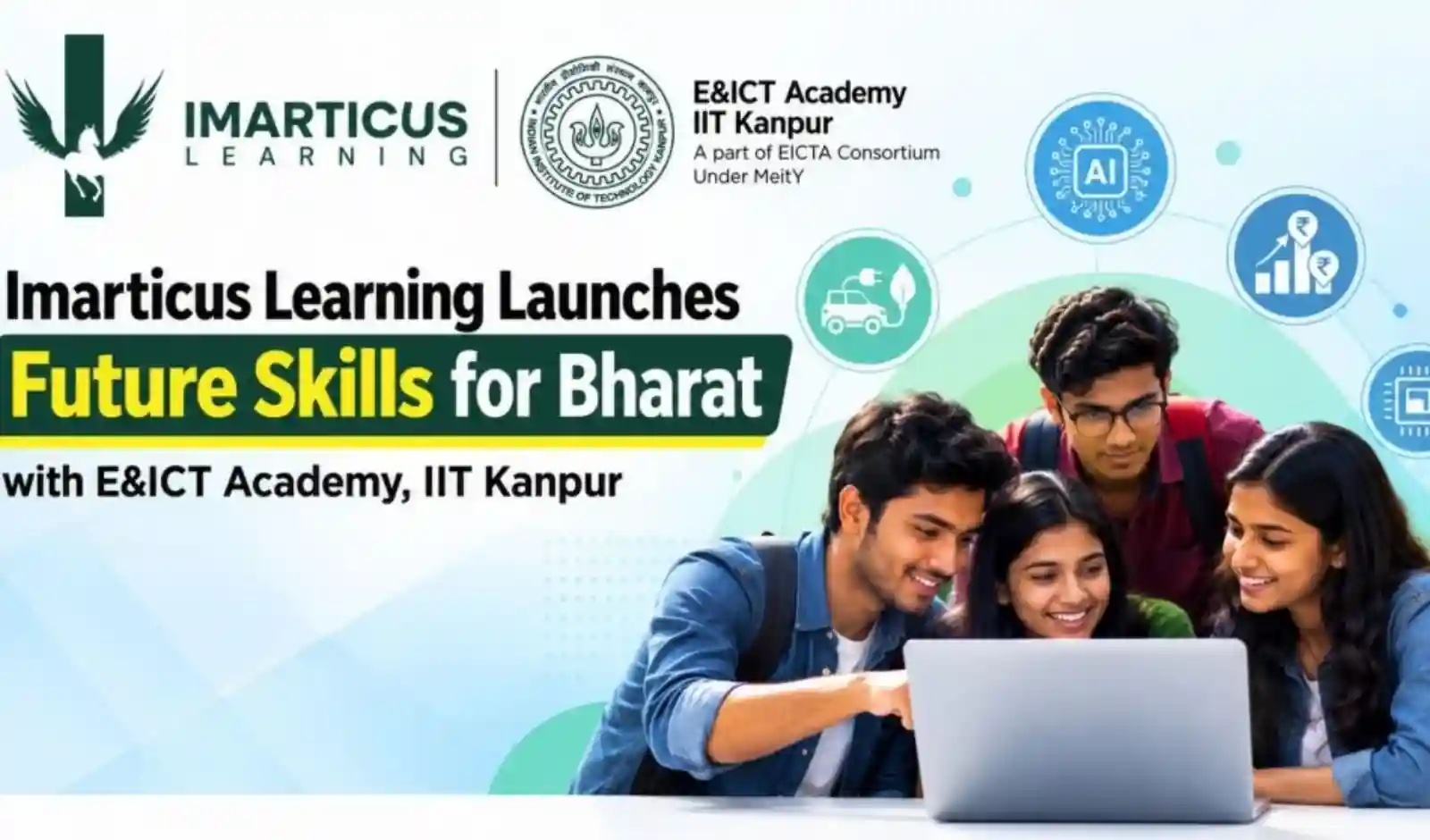 Imarticus Learning Launches Future Skills for Bharat with E&ICT Academy, IIT Kanpur